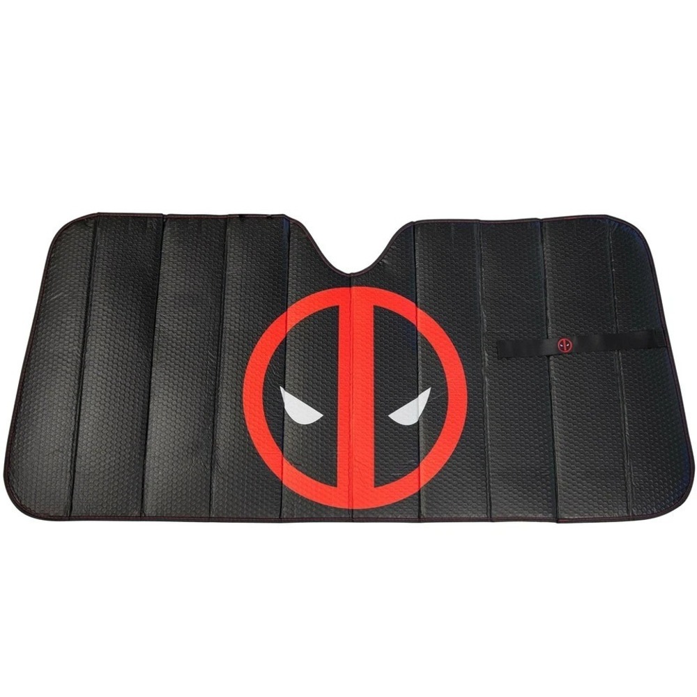 Marvel Deadpool Windshield Sunshade Car Visor Foldable UV Block Universal